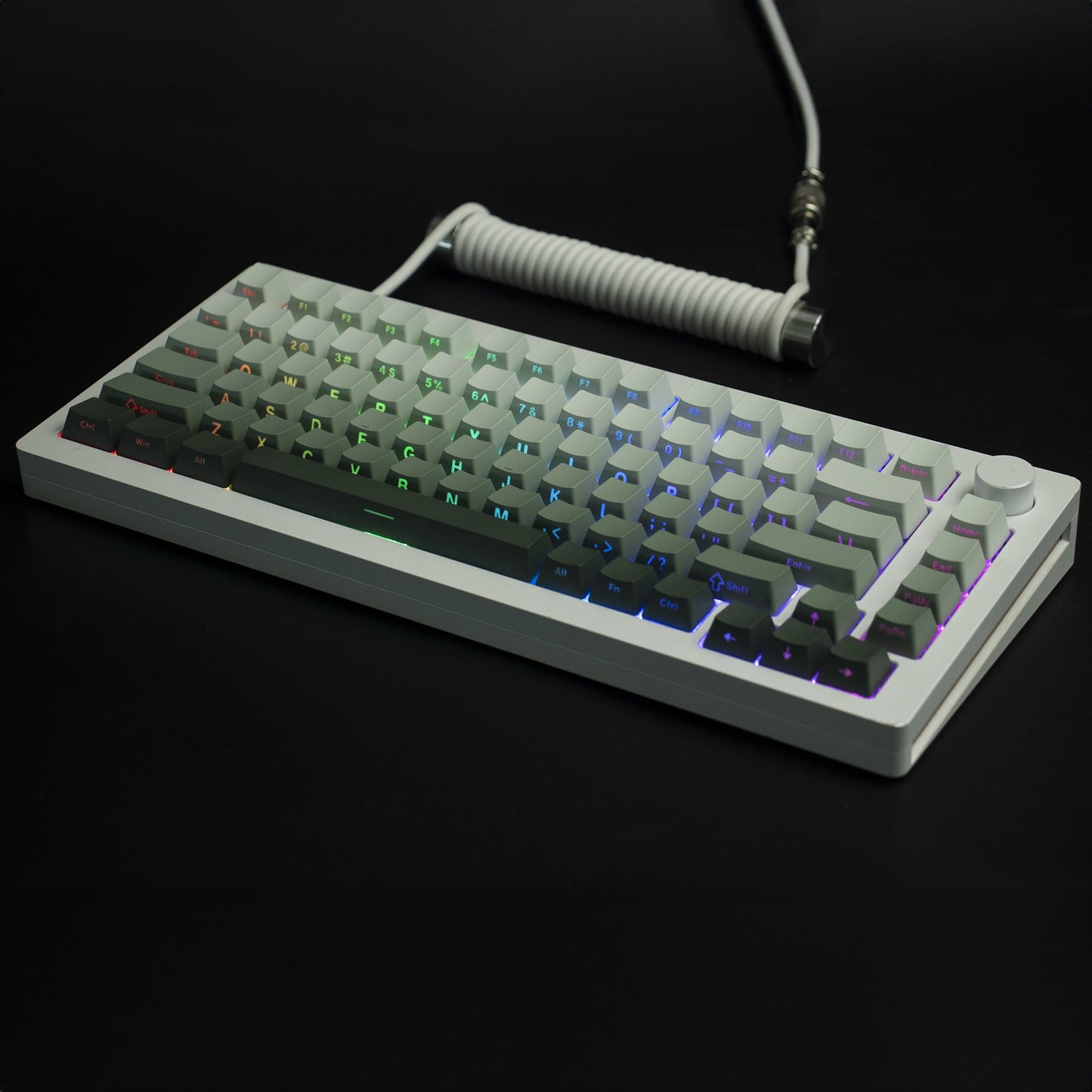 XVX Sea-Grass Green Gadient Side-Lit Keycap