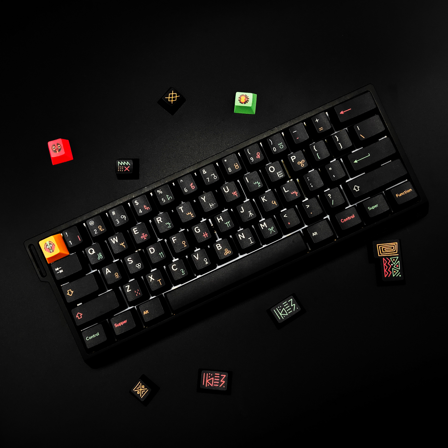 GMK Tribal PBT Keycaps Five-Sided Sublimation
