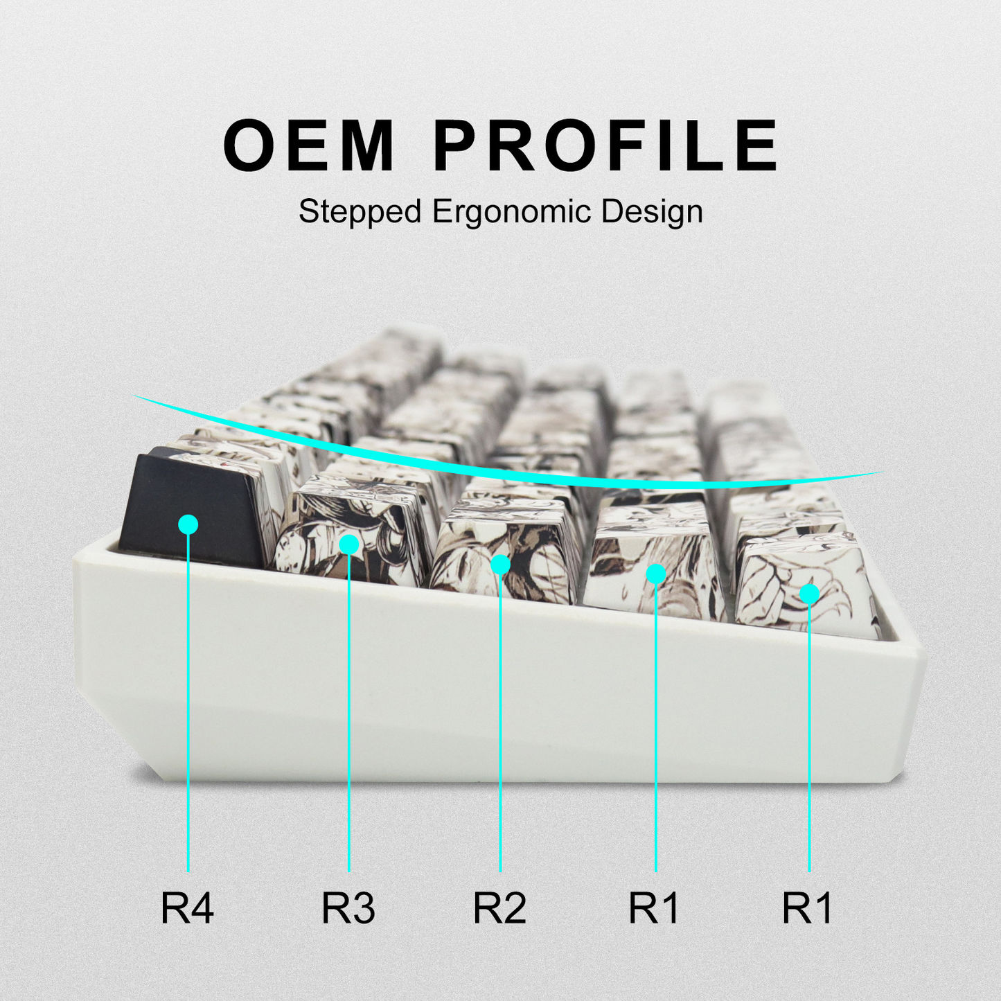 XVX Anime Side-Backlit Keycap