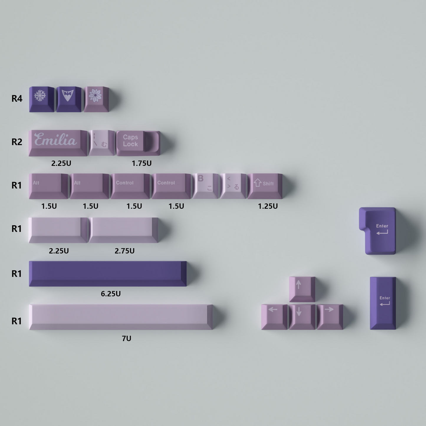 Frostwitch-GMK Inspired PBT Keycap Set