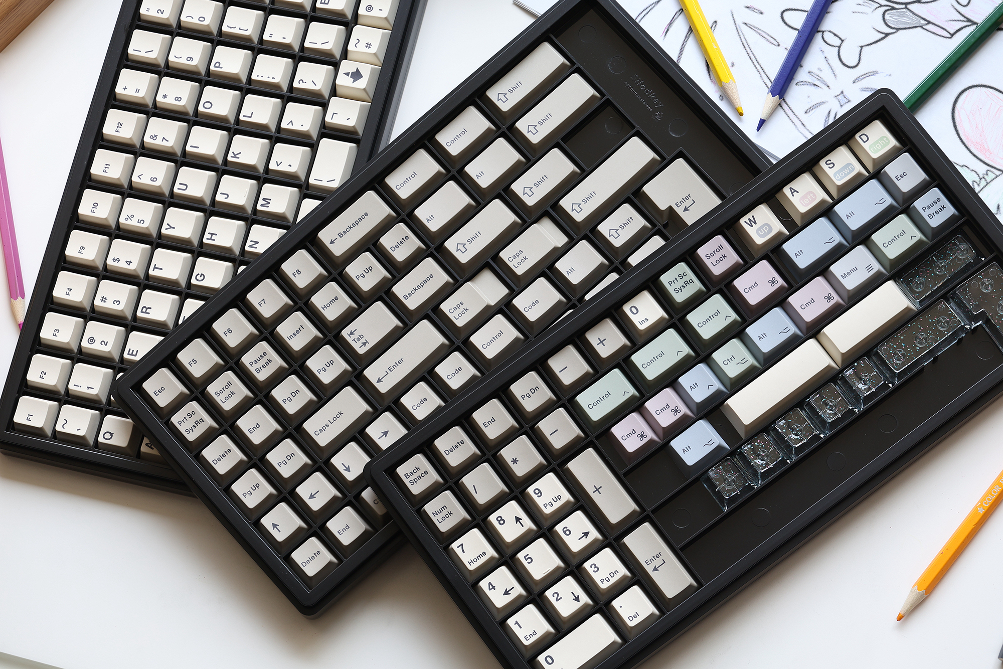 JKDK Retro PBT Keycaps