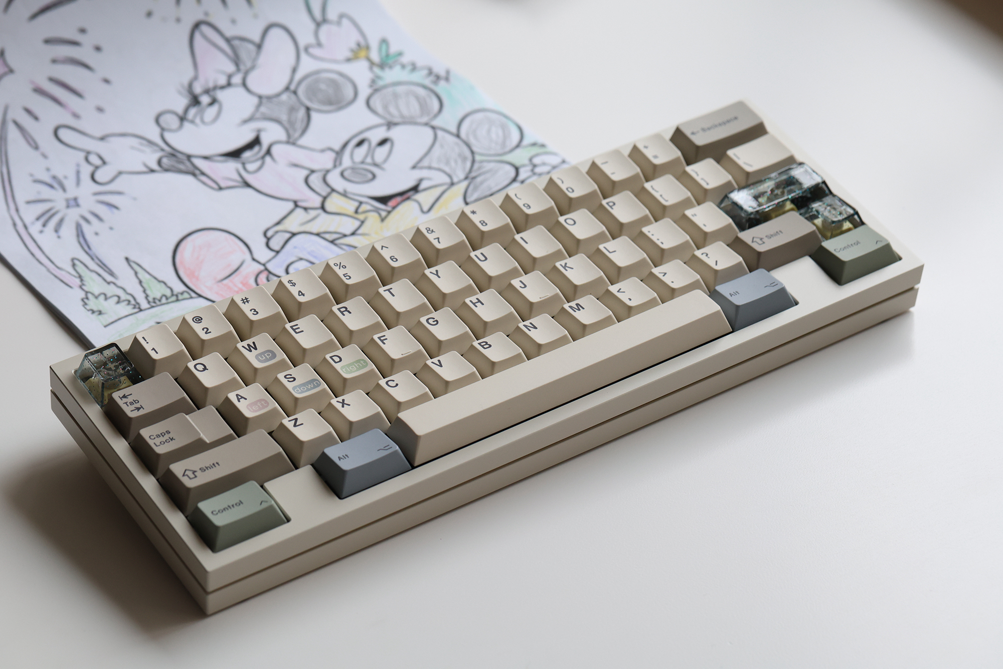 JKDK Retro PBT Keycaps