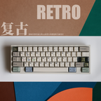 JKDK Retro PBT Keycaps