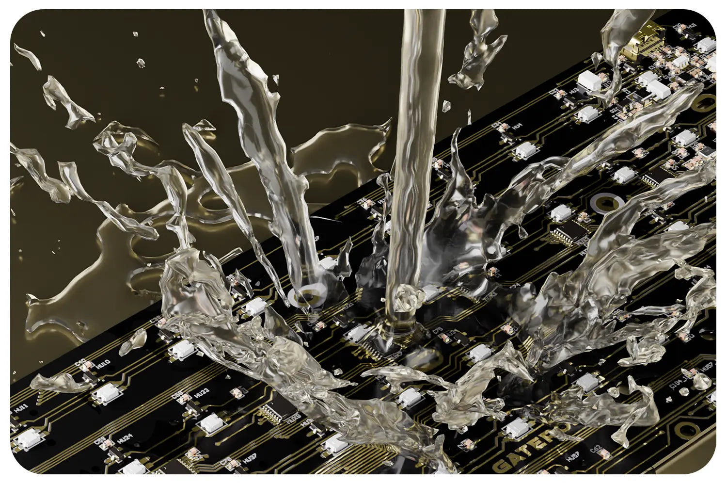 GATERON GT60 PRO+ HE Magnetic Keyboard PCB